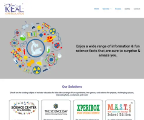 Realstareducation.org(Real Star Education) Screenshot