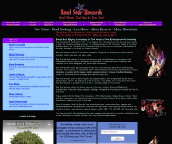 Realstarrecords.com(Real Star Records) Screenshot