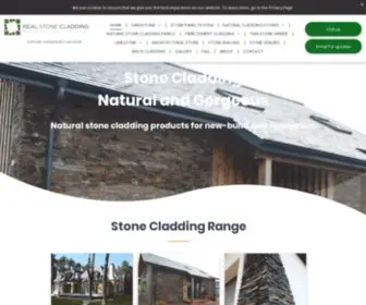Realstonecladding.co.uk(Stone Cladding UK for exterior & interior walls) Screenshot