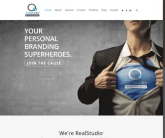 Realstudio.ca(You have successfully set up your website) Screenshot