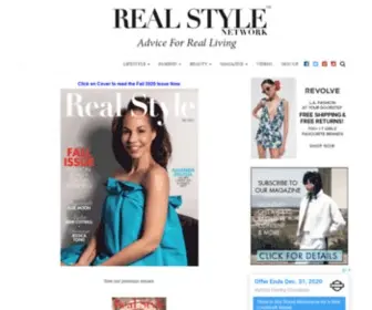 Realstylemagazine.com(Real Style Magazine) Screenshot