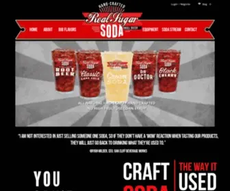 Realsugarsoda.com(Real Sugar) Screenshot