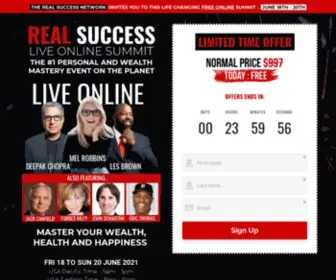 Realsummits.com(Online Business Mastery Summit) Screenshot