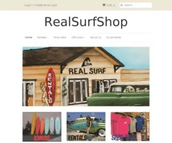 Realsurfshop.co(REAL SURF SHOP) Screenshot