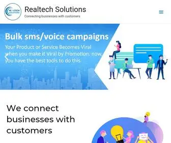 Realtechsolution.co.in(Connecting businesses with customers) Screenshot