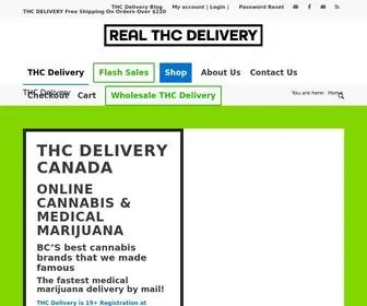 RealthCDelivery.com(THC Delivery) Screenshot