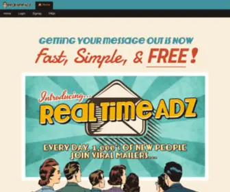 Realtimeadz.com(RealTimeAdz) Screenshot