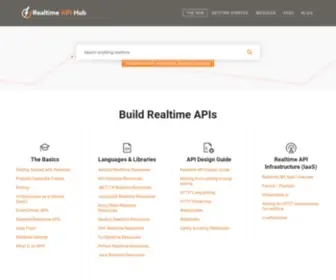 Realtimeapi.io(A knowledge hub) Screenshot