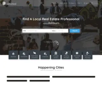 Realtorbird.com(Find A Local Real Estate Professional) Screenshot