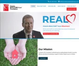 Realtorscareontario.ca(Realtors Care Ontario) Screenshot