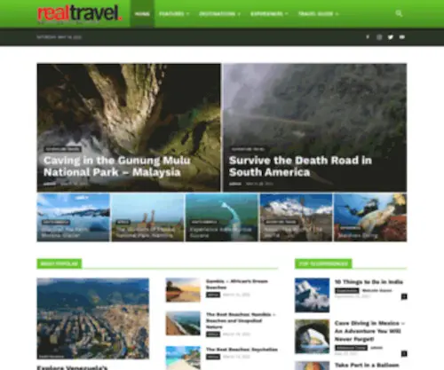 Realtravelmag.com(Real Travel Mag) Screenshot