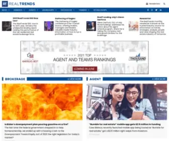 Realtrends.com(Real Trends) Screenshot