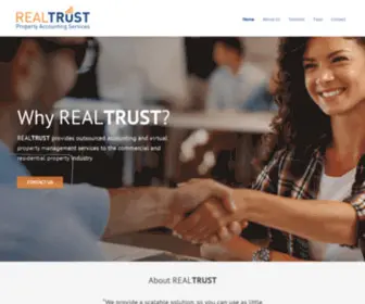 Realtrust.net.au(Trust Accounting and Property Management Assistance) Screenshot