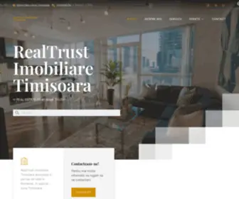 Realtrust.ro(IMOBILIARE TIMISOARA) Screenshot