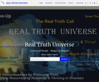 Realtruthuniverse.com(Realtruthuniverse) Screenshot