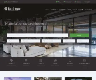 Realtum.mx(Real Estate Advisors) Screenshot