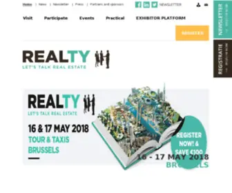 Realty-Brussels.com(Realty Brussels) Screenshot