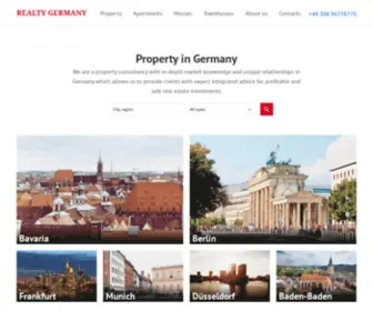 Realty-Germany.com(Buy property in Germany) Screenshot