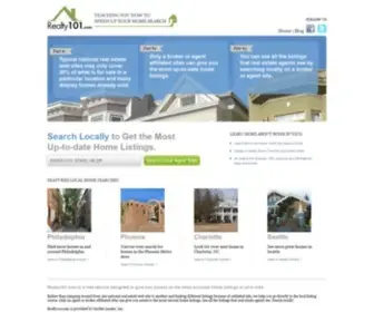 Realty101.com(Home Buying & Home Selling Tips) Screenshot