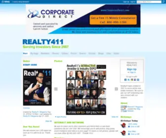 Realty411Mag.com(Realty 411 Mag) Screenshot