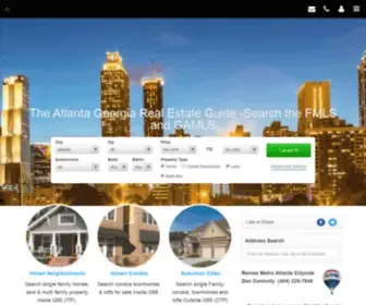 Realty4Atlanta.com(Atlanta Real Estate Search Tools The Atlanta Georgia Real Estate Guide) Screenshot