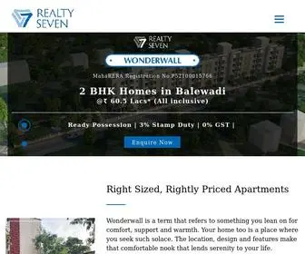 Realty7-Wonderwall.net(Realty 7 Wonderwall) Screenshot