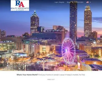 Realtyassociatesofatlanta.com(Metro Atlanta GA Real Estate) Screenshot