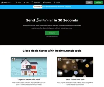 Realtycrunch.io(RealtyCrunch) Screenshot