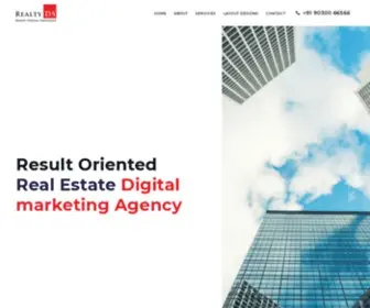 Realtyds.com(Real Estate Digital Marketing Agency in India) Screenshot