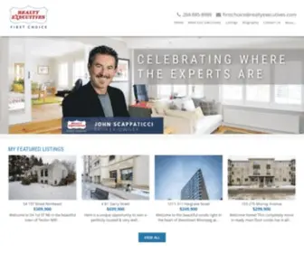 Realtyexecutivesfirstchoice.com(Realty Executives) Screenshot