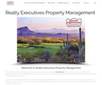 Realtyexecutivespm.com(Realty Executives Property Management) Screenshot