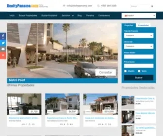 Realtypanama.com(Home 3) Screenshot
