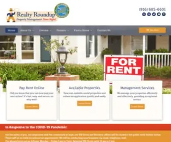 Realtyroundup.com(Realty Roundup Property Management) Screenshot