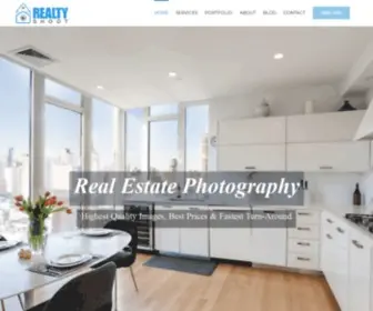 Realtyshoot.com(Web site created using create) Screenshot