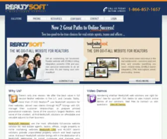 Realtysoft.com(Real Estate Website Design & IDX) Screenshot