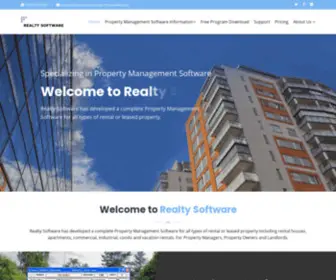 Realtysoftware.net(Property Management Software System) Screenshot