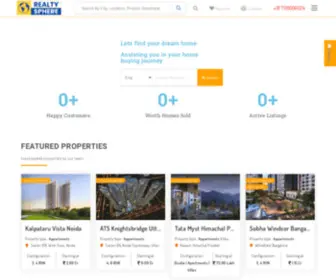 Realtysphere.in(Realty Sphere) Screenshot