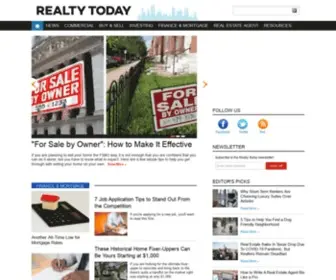 Realtytoday.com(Realty Today) Screenshot