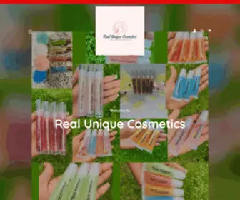 Realuniquecosmetics.com(Real Unique Cosmetics) Screenshot