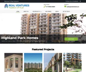 Realventures.in(Real Ventures) Screenshot