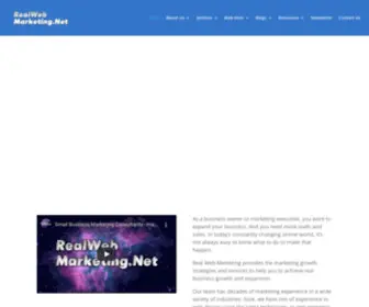 Realwebmarketing.net(Real Web Marketing) Screenshot