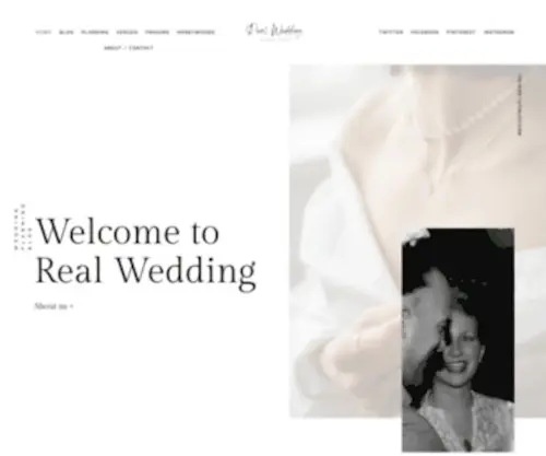 Realwedding.co.uk(Real Wedding Inspiration Blog) Screenshot