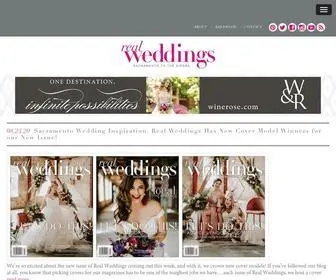 Realweddingsmag.com(Real Weddings Magazine) Screenshot