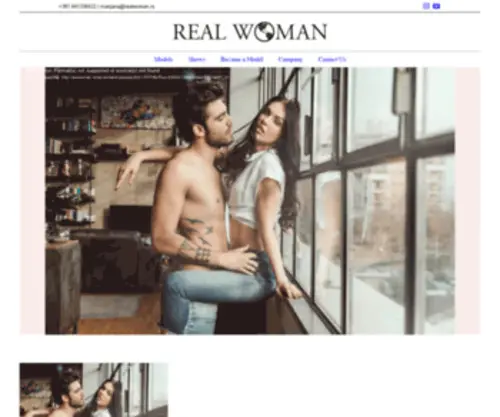 Realwoman.rs(Be a model) Screenshot