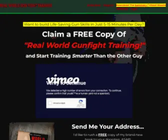 Realworldgunfighttraining.com(Life-Saving Gun Skills In Just 5) Screenshot