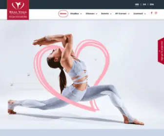 Realyoga.co.in(Real Yoga) Screenshot