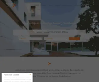 Reamadrid.com(Agencia inmobiliaria especializada en casas de lujo en las mejores urbanizaciones de Madrid) Screenshot