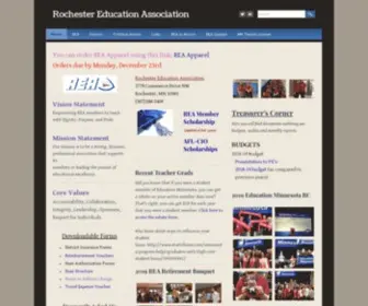 Reamn.com(Rochester Education Association) Screenshot