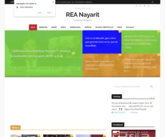 Reanayarit.com(REA es la red de noticias aqui en nayarit (reporteros en acción)) Screenshot