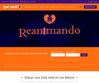 Reanimando.org(Formación en primeros auxilios) Screenshot